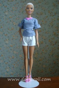 Mattel - Barbie - Fashionistas #082 - Chic in Chambray - Original - Doll